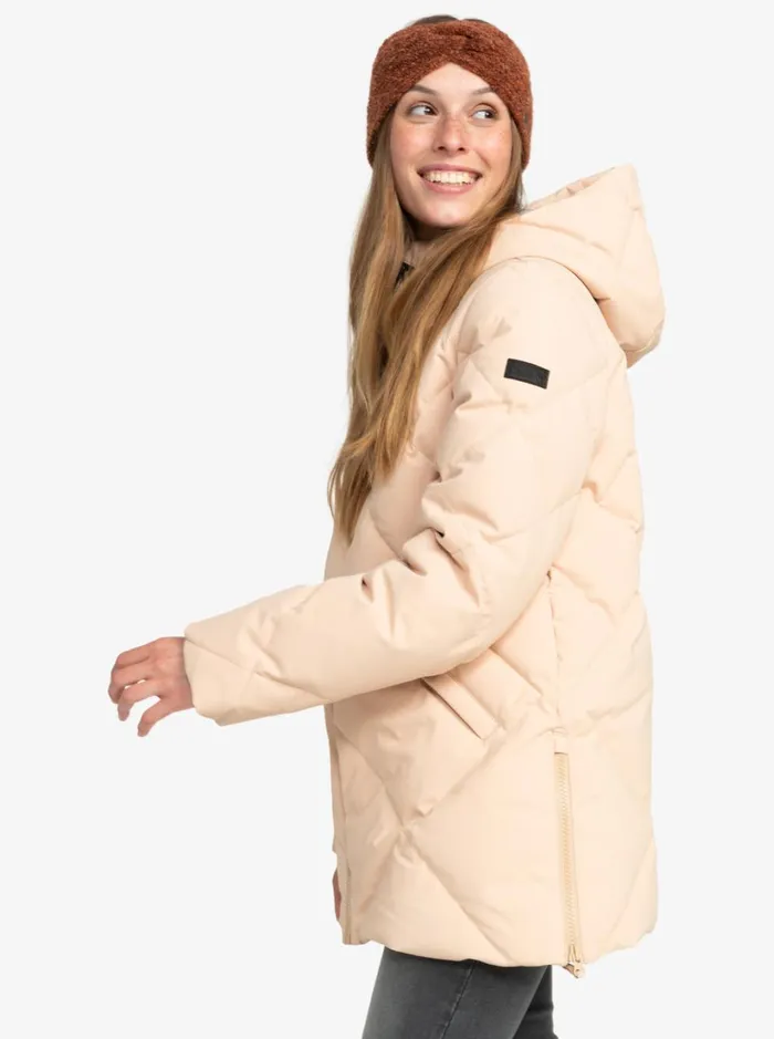Roxy Snow Jackets Neeva Winter Jacket Hazelnut 8211 Women