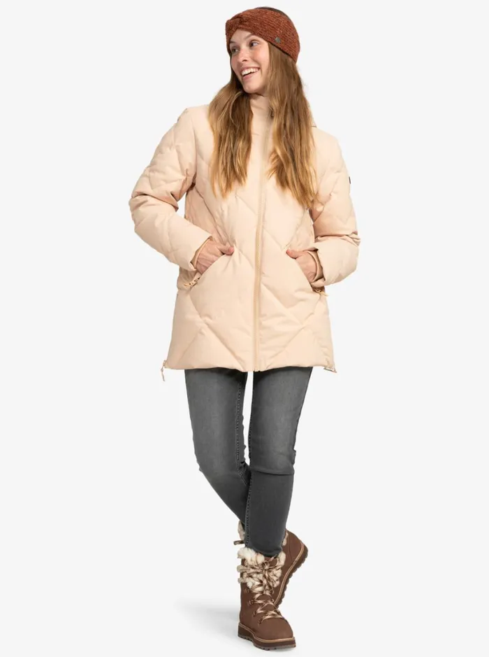 Roxy Snow Jackets Neeva Winter Jacket Hazelnut 8211 Women