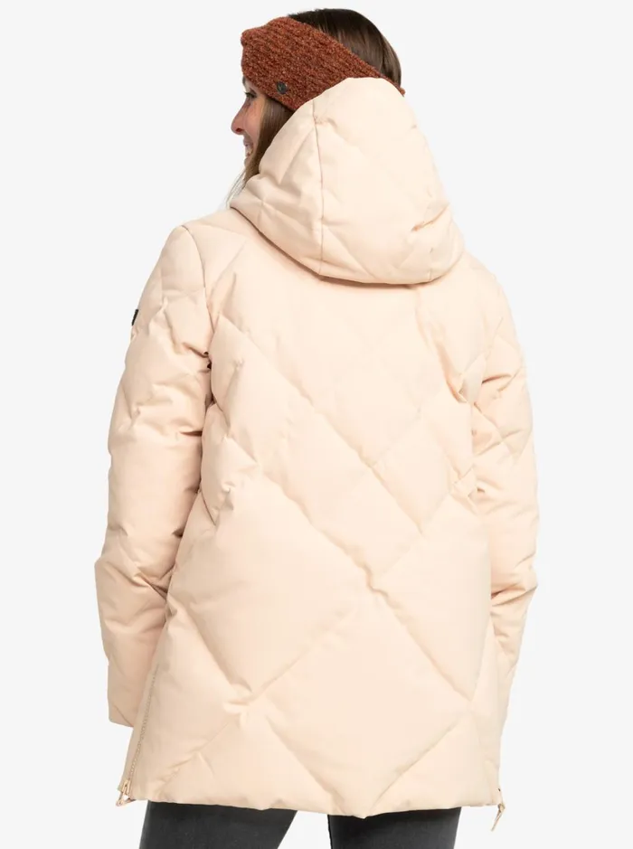 Roxy Snow Jackets Neeva Winter Jacket Hazelnut 8211 Women