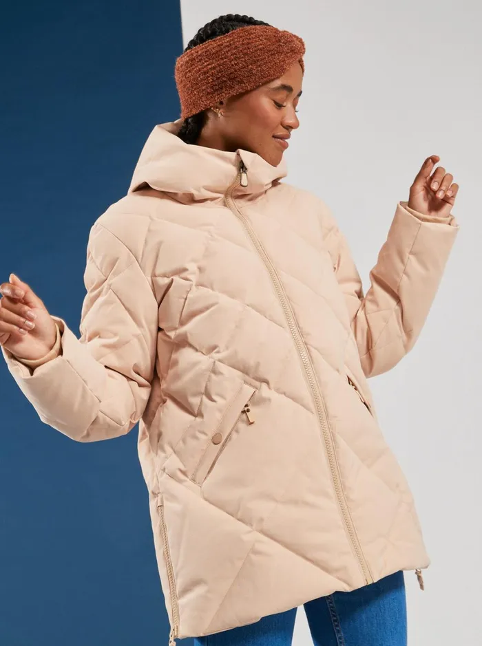 Roxy Snow Jackets Neeva Winter Jacket Hazelnut 8211 Women