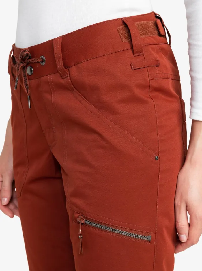 Roxy Snow Pants Nadia Technical Snow Pants Smoked Paprika 8211 Women