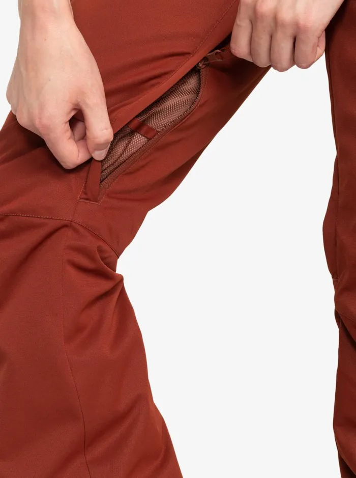 Roxy Snow Pants Nadia Technical Snow Pants Smoked Paprika 8211 Women