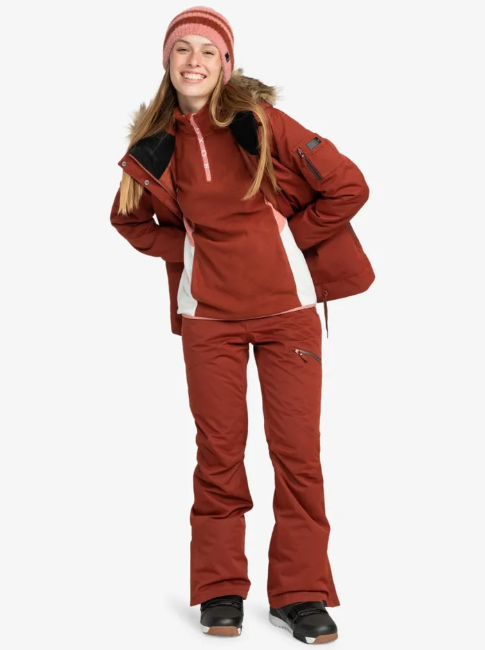 Roxy Snow Pants Nadia Technical Snow Pants Smoked Paprika 8211 Women