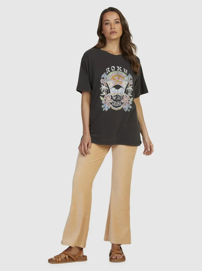 Roxy Tees and Tanks To The Sun TShirt Anthracite 8211 Women