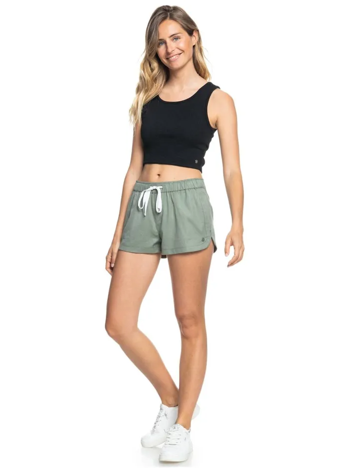 Roxy Tops Good Keepsake Crop Top Anthracite 8211 Women
