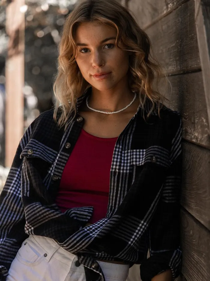 Roxy Tops Let It Go Flannel Long Sleeve Shirt Anthracite Hallo Plaid 8211 Women Roxy Tops Let It Go Flannel Long Sleeve Shirt Anthracite Hallo Plaid 8211 Women