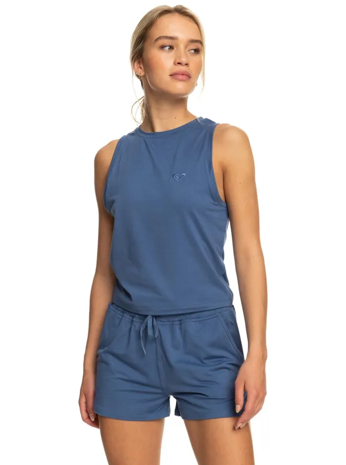 Roxy Tops Naturally Active Sports Tank Bijou Blue 8211 Women