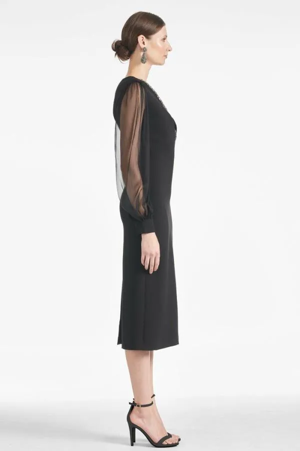 Sachin and Babi Alanz Dress 8211 Black Black Women Sheath