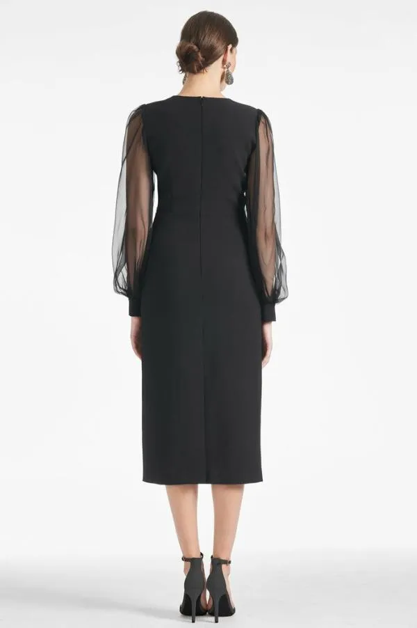 Sachin and Babi Alanz Dress 8211 Black Black Women Sheath