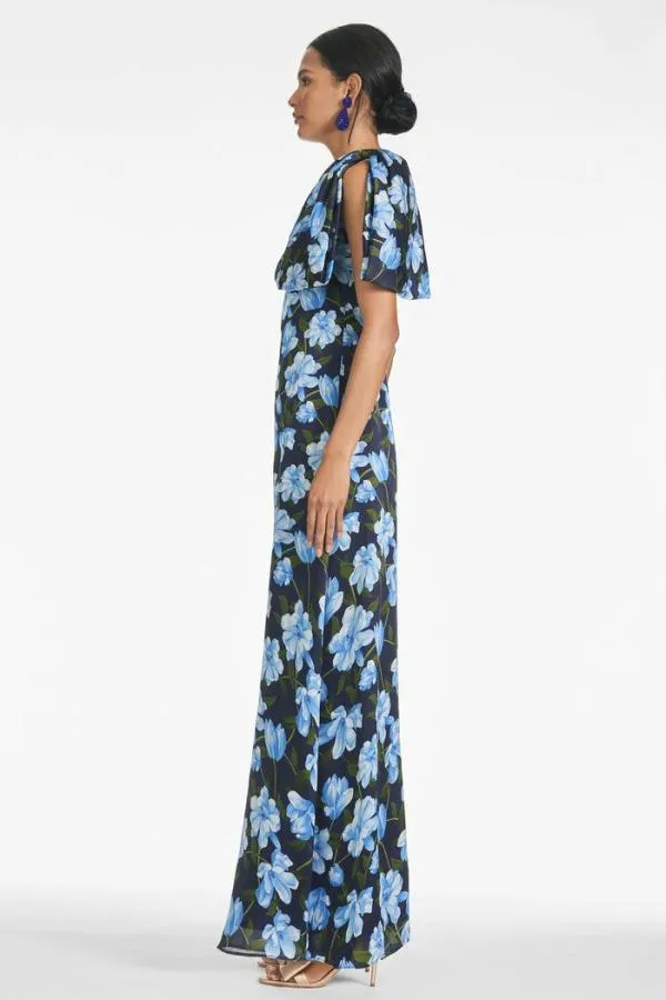 Sachin and Babi Chelsea Gown 8211 Ocean Blue Magnolia Ocean Blue Magnolia Women Plus Sizes