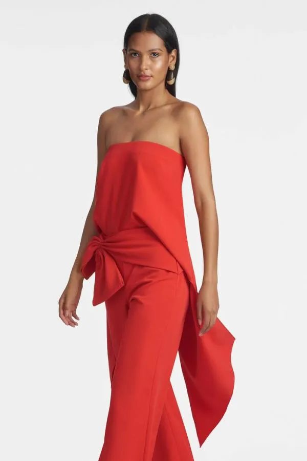 Sachin and Babi Haven Blouse 8211 Red Red Women Tops and Blouses