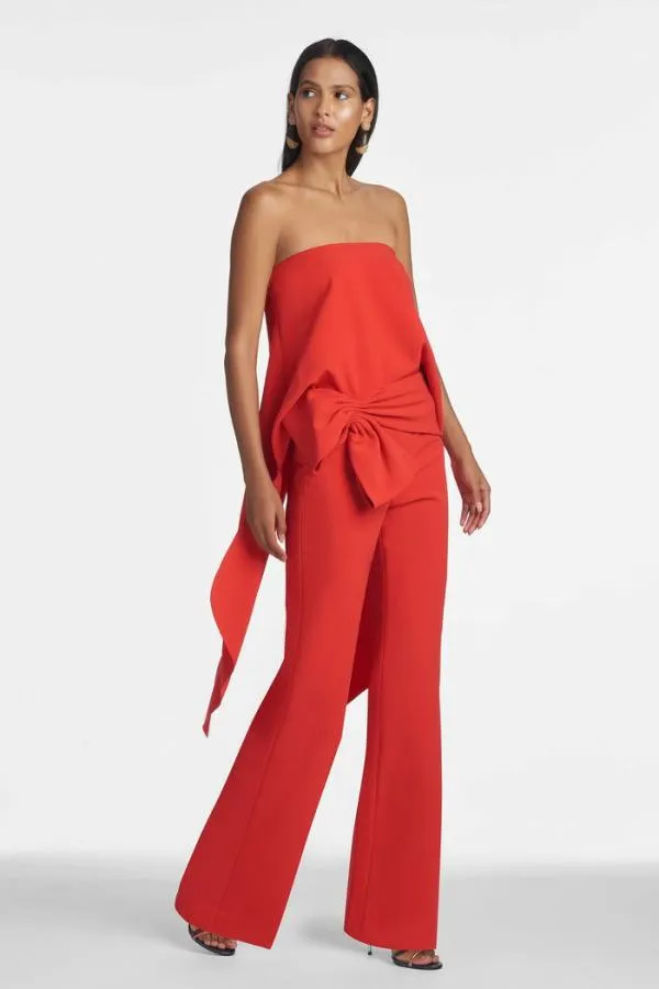 Sachin and Babi Haven Blouse 8211 Red Red Women Tops and Blouses