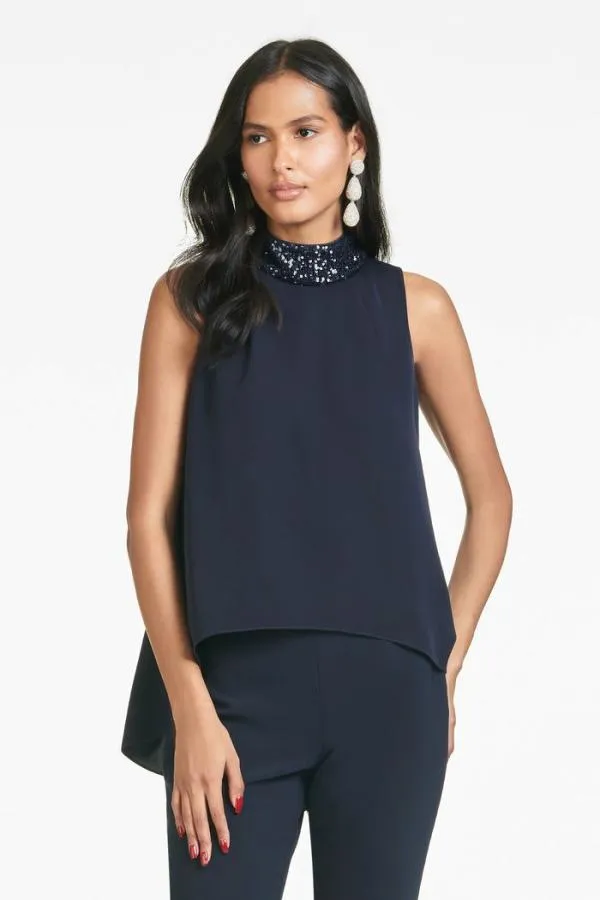Sachin and Babi Keaton Top 8211 Midnight Midnight Women Matching Sets