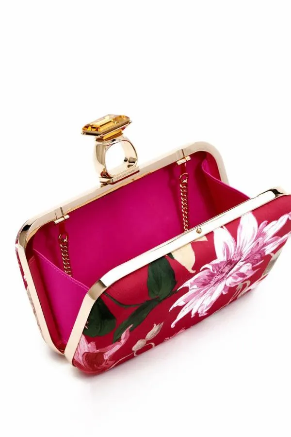 Sachin and Babi On The Rocks Clutch 8211 Deep Pink Dahlia Deep Pink Dahlia Women Bags