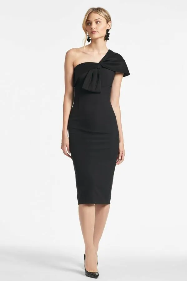 Sachin and Babi Sandra Dress 8211 Black Black Women Midi