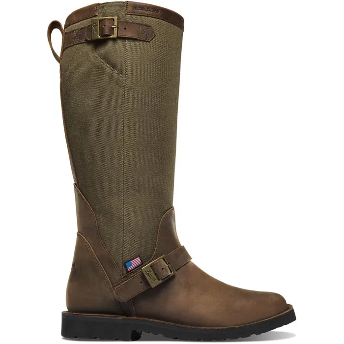 San Angelo Snake Boot Brown Square Toe Men Danner Boots