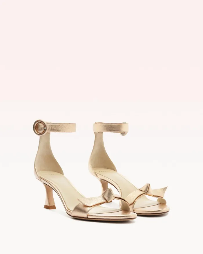 Sandals Women Alexandre Birman Clarita Buckle 60 Golden