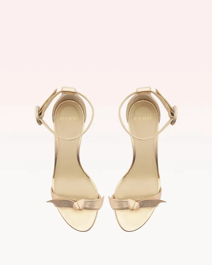 Sandals Women Alexandre Birman Clarita Buckle 60 Golden