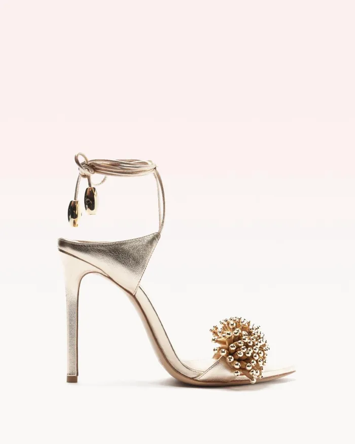 Sandals Women Alexandre Birman Zaya 100 Metallic Gold