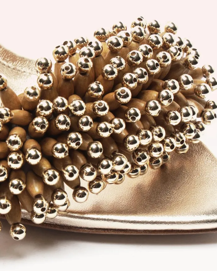 Sandals Women Alexandre Birman Zaya 100 Metallic Gold
