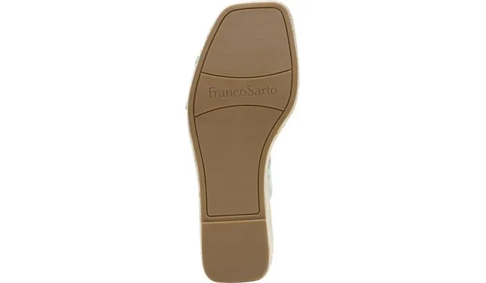 Sandals Women Franco Sarto Franco Carezza Espadrille Wedge Sandal Mint Leather