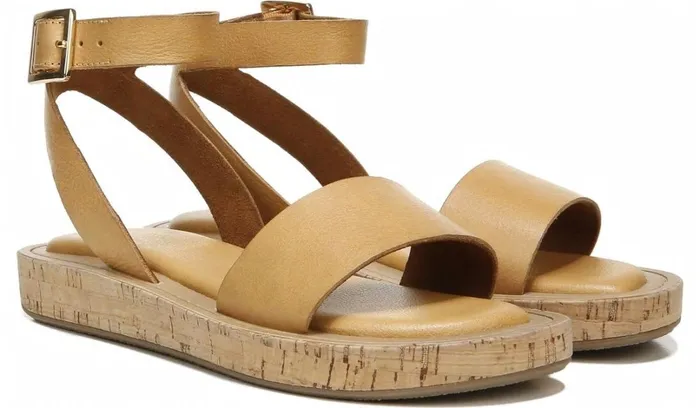 Sandals Women Franco Sarto Franco Eden Platform Sandal Camel Leather