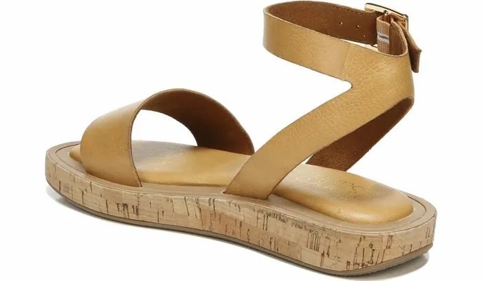 Sandals Women Franco Sarto Franco Eden Platform Sandal Camel Leather