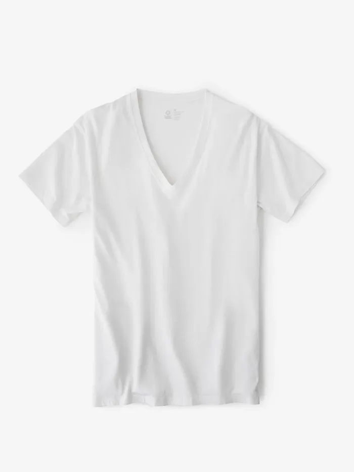 Short Sleeve TShirts Men Tasc Performance BamBare VNeck 3 Pack