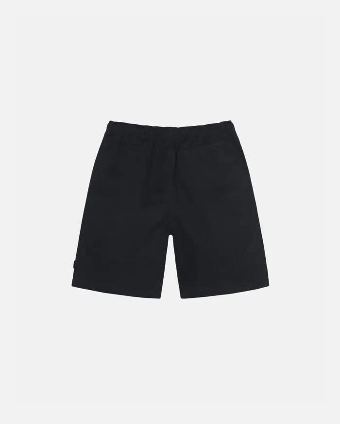 Shorts MenWomen Stussy BEACH SHORT BRUSHED COTTON Black Shorts MenWomen Stussy BEACH SHORT BRUSHED COTTON Black