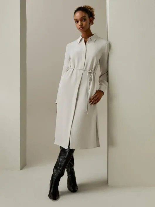 Silk Rope Tie Under Knee Dress Women Jumpsuits Lilysilk Dresses