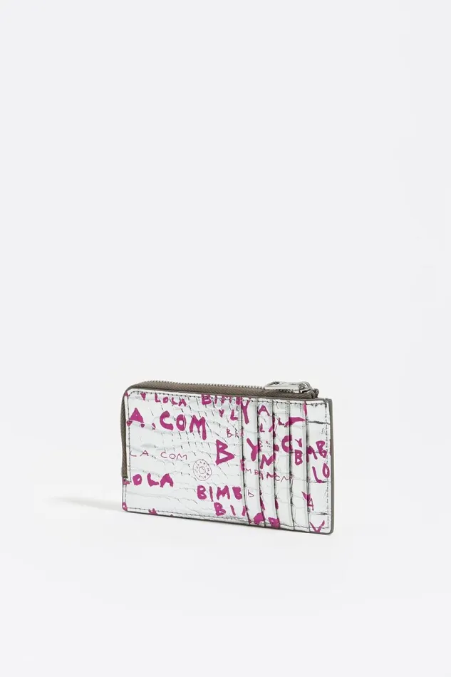 Silver Mock Croc Card Holdercoin Purse Bimbaylolacom Silver Women Bimba Y Lola Wallets And Coin Purses Silver Mock Croc Card Holdercoin Purse Bimbaylolacom Silver Women Bimba Y Lola Wallets And Coin Purses