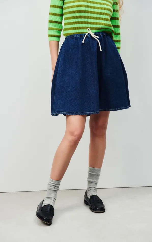 Skirt Globay Medium Brut Women American Vintage Skirts