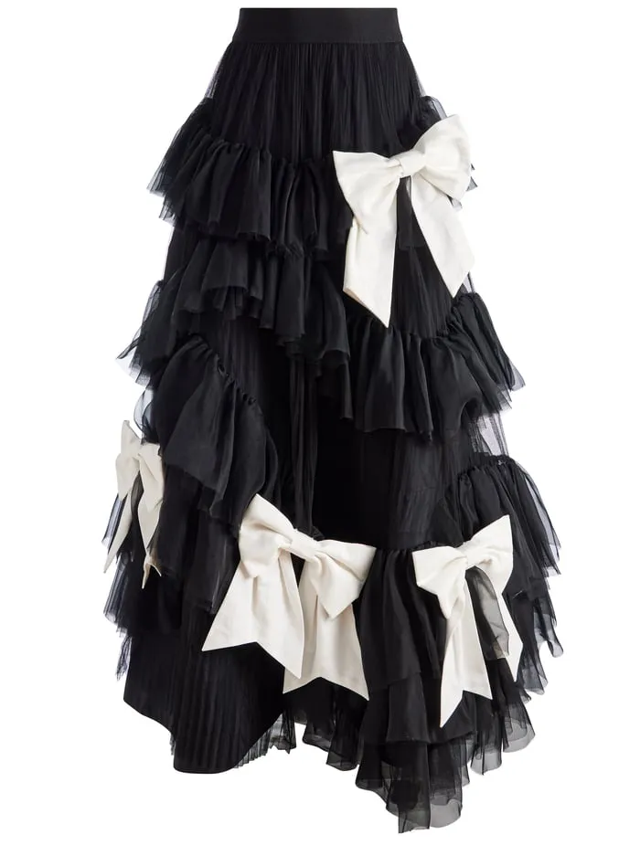 Skirts Women Alice Olivia Jessica Ballgown Skirt Blackoff White