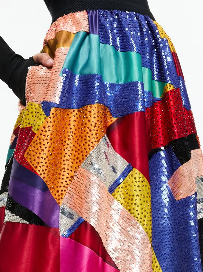 Skirts Women Alice Olivia Tom Wesselmann Tina Embellished Ballgown Skirt Limitless