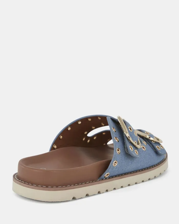Slides SALMAR DENIM Sandals 8211 NOVO Shoes Women