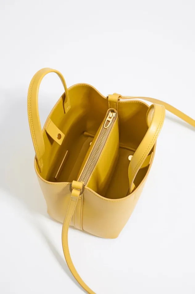 Small Yellow Leather Chihuahua Bag Yellow Women Bimba Y Lola Chihuahua Bags