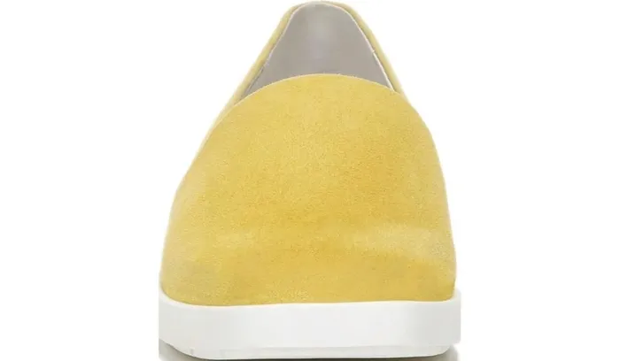Sneakers Women Franco Sarto Franco Bonza Slip On Bright Yellow Suede