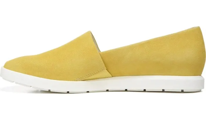 Sneakers Women Franco Sarto Franco Bonza Slip On Bright Yellow Suede