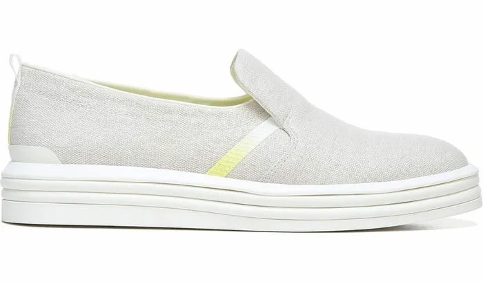 Sneakers Women Franco Sarto Franco Maldives Slip On Sneaker Putty Canvas