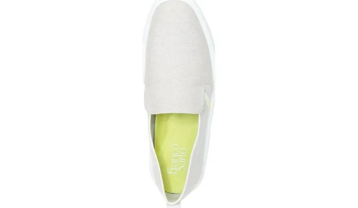 Sneakers Women Franco Sarto Franco Maldives Slip On Sneaker Putty Canvas