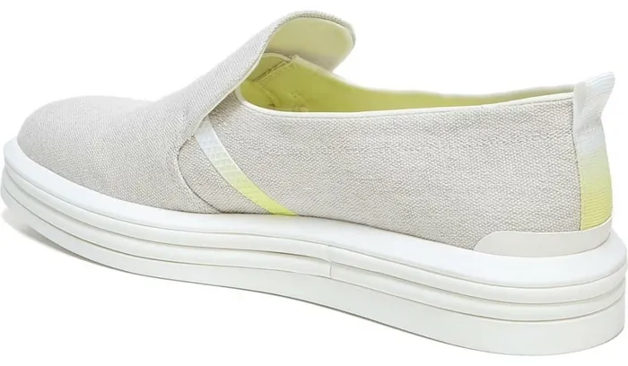 Sneakers Women Franco Sarto Franco Maldives Slip On Sneaker Putty Canvas