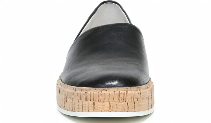 Sneakers Women Franco Sarto Sarto Derek Slip On Black Leather