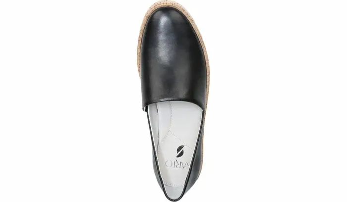 Sneakers Women Franco Sarto Sarto Derek Slip On Black Leather