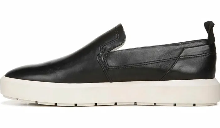 Sneakers Women Franco Sarto Sarto Prato Slip On Platform Sneaker Black Leather