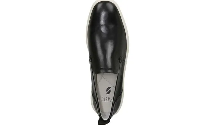 Sneakers Women Franco Sarto Sarto Prato Slip On Platform Sneaker Black Leather