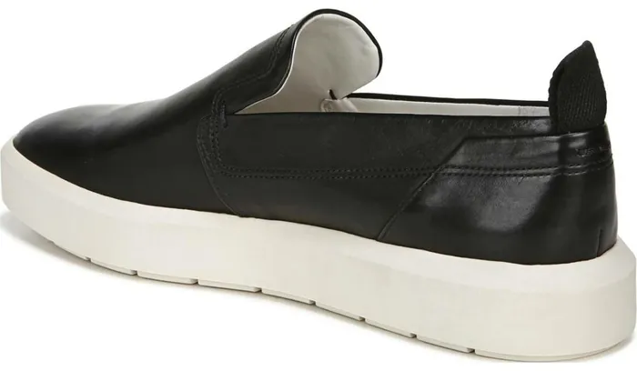 Sneakers Women Franco Sarto Sarto Prato Slip On Platform Sneaker Black Leather