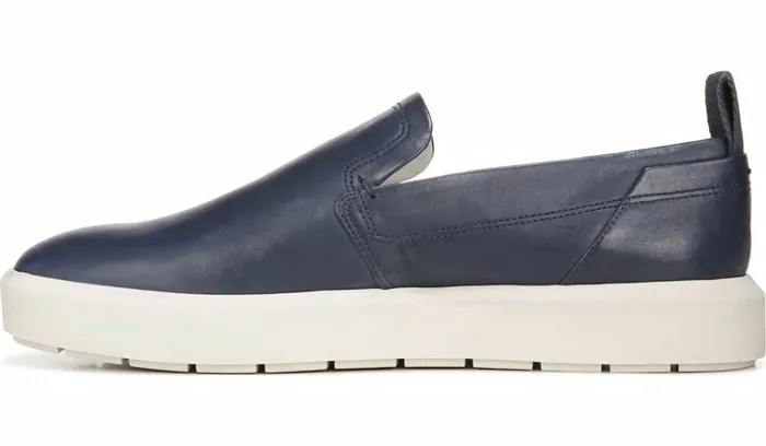 Sneakers Women Franco Sarto Sarto Prato Slip On Platform Sneaker Dark Blue Leather