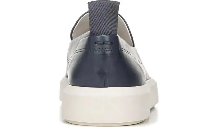 Sneakers Women Franco Sarto Sarto Prato Slip On Platform Sneaker Dark Blue Leather