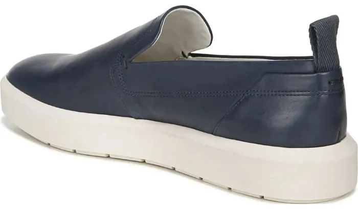 Sneakers Women Franco Sarto Sarto Prato Slip On Platform Sneaker Dark Blue Leather