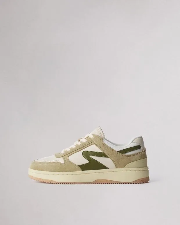 Sneakers Women Rag and Bone Retro Tennis Sneaker Turtledove Avocado